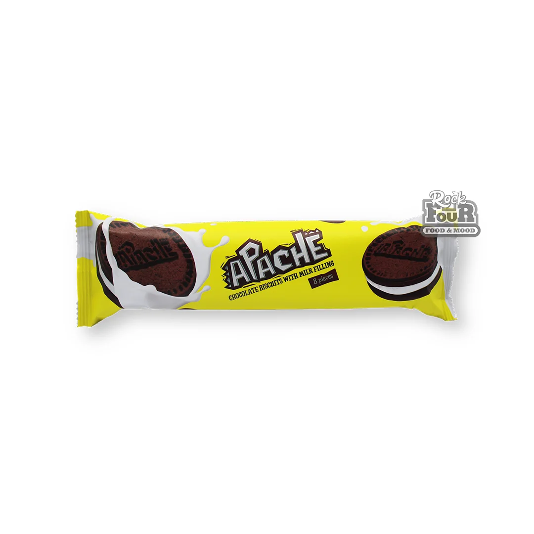 Chocolate cookies "Apache" with milk filling 95g